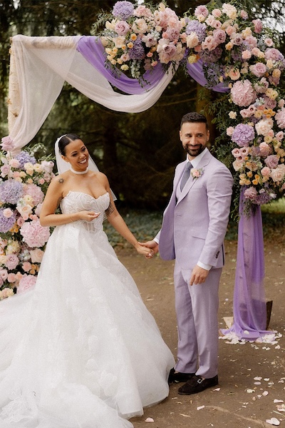 Arche de cérémonie de mariage