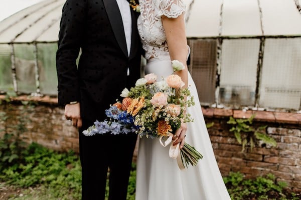 Bouquet de mariée champêtre et naturel